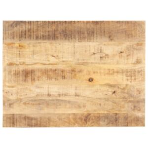U24 galda virsma izgatavota no stipra mango koka 15–16 mm 70 x 60 cm