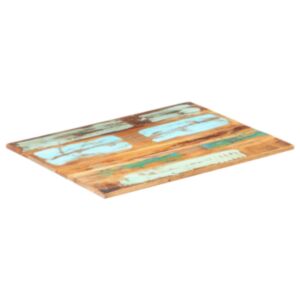 U24 taisnstūrveida galda virsma 60x80 cm 15–16 mm restaurēta koksne