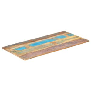 U24 taisnstūrveida galda virsma 60x100 cm 15–16 mm atjaunota koksne