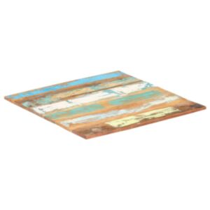 U24 kvadrātveida galda virsma 80x80 cm 15–16 mm pārstrādāta koksne