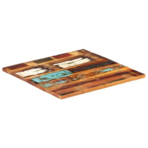 U24 kvadrātveida galda virsma 60x60 cm 25–27 mm pārstrādāta koksne