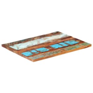 U24 taisnstūrveida galda virsma 70x90 cm 25–27 mm restaurēta koksne