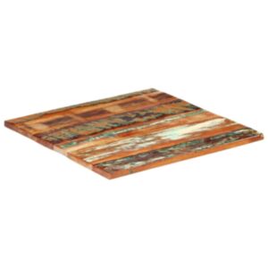 U24 kvadrātveida galda virsma 80x80 cm 25–27 mm pārstrādāta koksne