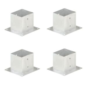 Pood24 postiankrud 4 tk, tsingitud metall, 141 mm