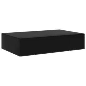 U24 dārza mēbeļu pārvalks ar 12 stiprinājuma caurumiem 325 x 205 x 70 cm