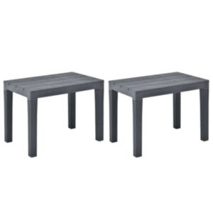 U24 dārza mašīnas 2 gab., Antracīta pelēks, plastmasa