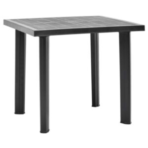 U24 садовый стол серый антрацит, 80 x 75 x 72 см, пластик