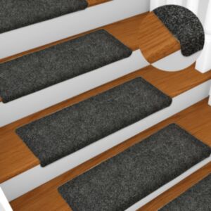 U24 коврики для лестниц 15 шт, однолетняя техника, 65 x 25 см, серые