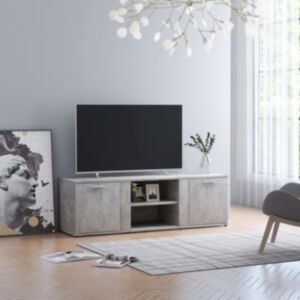U24 Тумба под ТВ, бетонный зал, 120 x 34 x 37 см, ДСП