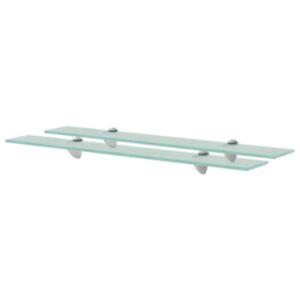U24 sienas plaukti 2 gab. Stikla 70 x 20 cm 8 mm