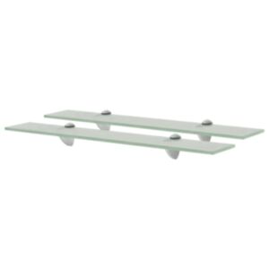 Pood24 seinariiulid 2 tk klaasist 60 x 20 cm 8 mm