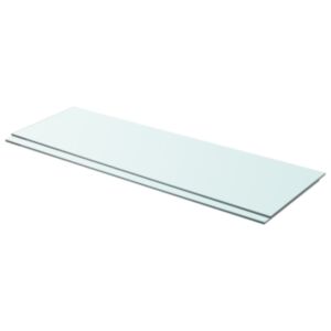 Pood24 riiulid 2 klaasist paneeli 90 x 30 cm