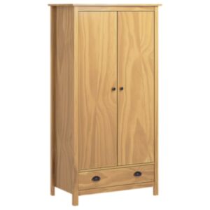 U24 divdurvju skapis "Hill Range" 89 x 50 x 170 cm, priedes koks