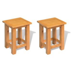 U24 papildu galdi 2 gab., 27 x 24 x 37 cm, ozolkoks
