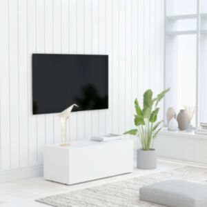 U24 тумба под ТВ, белый, 80 x 34 x 30 см, ДСП