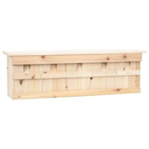 U24 zvirbuļu ligzda 5 istabas, 68 x 15 x 21 cm, egle
