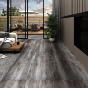 U24 PVC grīdas flīzes, 4,46 m² 3 mm, pašlīmējoša, svītraina koksne