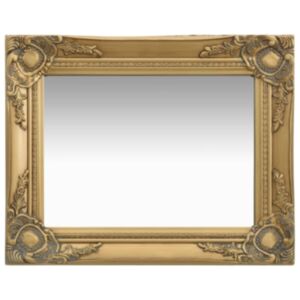 U24 baroka stila sienas spogulis 50 x 40 cm, zelts