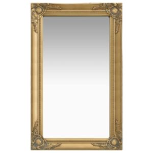 U24 baroka stila sienas spogulis 50 x 80 cm, zelts