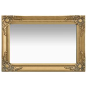 U24 baroka stila sienas spogulis 60 x 40 cm, zelts