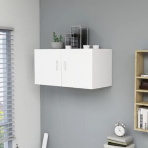 U24 sienas skapis, balts, 80 x 39 x 40 cm, skaidu plātne