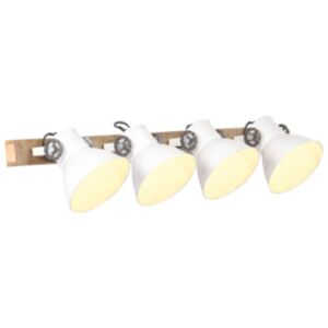 Pood24 tööstuslik seinalamp valge 90 x 25 cm E27