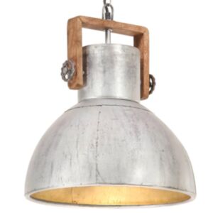 Pood24 tööstuslik laelamp 25 W hõbedane, ümmargune 40 cm E27