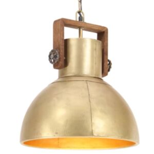U24 industriālā griestu lampa 25 W misiņš, apaļa 40 cm E27