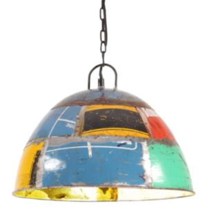 U24 industriālā griestu lampa 25 W daudzkrāsaina, apaļa 41 cm E27