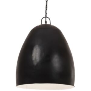 U24 industriālā griestu lampa 25 W melna, apaļa 42 cm E27