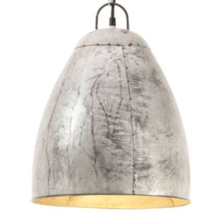 Pood24 tööstuslik laelamp 25 W hõbedane, ümmargune 32 cm E27