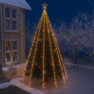U24 egles gaismas, tīkls, 500 LED, IP44, 500 cm