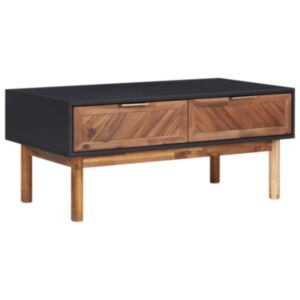 Pood24 kohvilaud, 90 x 50 x 40 cm, toekas akaatsiapuit ja MDF