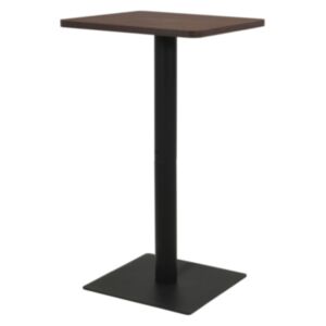 Pood24 bistroolaud tume saar, 60 x 60 x 107 cm