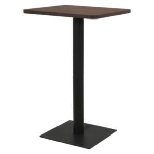 Pood24 bistroolaud tume saar, 78,5 x 78,5 x 107 cm