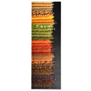 U24 virtuves grīdas paklājs, mazgājams, garšvielas, 45 x 150 cm