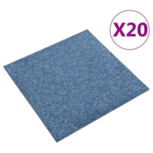 U24 grīdas flīzes 20 gab., 5 m², 50 x 50 cm, zilas