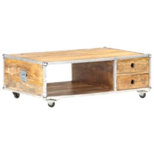 Pood24 kohvilaud, 89 x 59 x 33 cm, töötlemata mangopuit