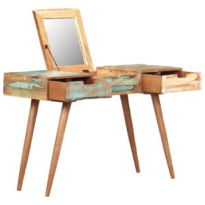 U24 tualetes galds ar spoguli, 112 x 45 x 76 cm, restaurēts koks