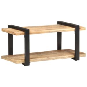 U24 televizora skapis 90 x 40 x 40 cm neapstrādāts mango koks