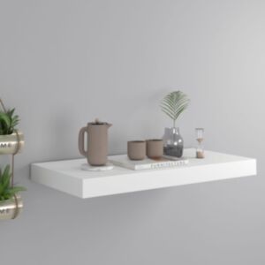 U24 sienas plaukts, balts, 50 x 23 x 3,8 cm MDF