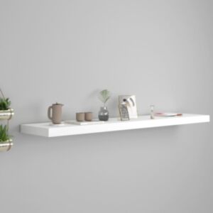 U24 sienas plaukts, balts, 120 x 23,5 x 3,8 cm MDF
