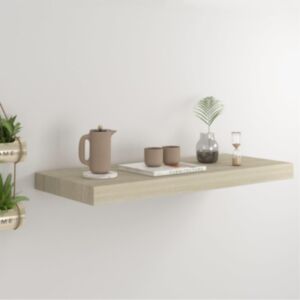 U24 sienas plaukts, ozols, 60 x 23,5 x 3,8 cm MDF