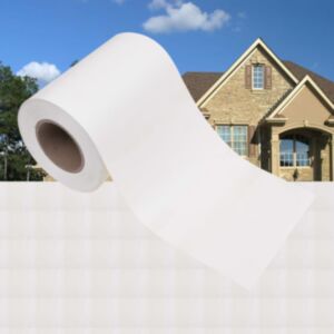 U24 dārza privātuma pārsegs, PVC 35 x 0,19 m, balts