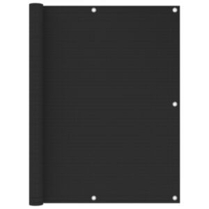 U24 балконная перегородка HDPE, 120 x 500 см, серый антрацит