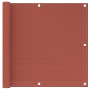 U24 balkona ekrāns, terakota, 90 x 300 cm, HDPE