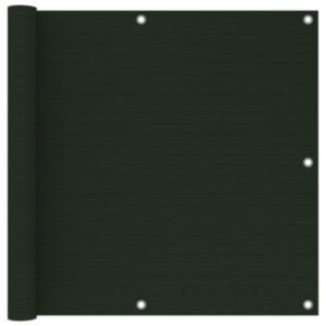 Шторка для балкона U24, темно-зеленая, 90x600 см, HDPE