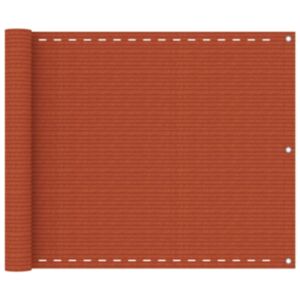 Pood24 rõdusirm, oranž, 75 x 500 cm, HDPE