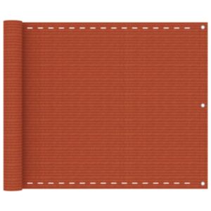 Pood24 rõdusirm, oranž, 75 x 600 cm HDPE