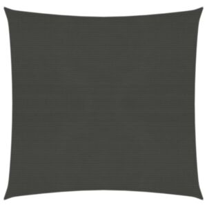 U24 солнечные часы 160 г / м² серого антрацита 2,5 x 2,5 м HDPE